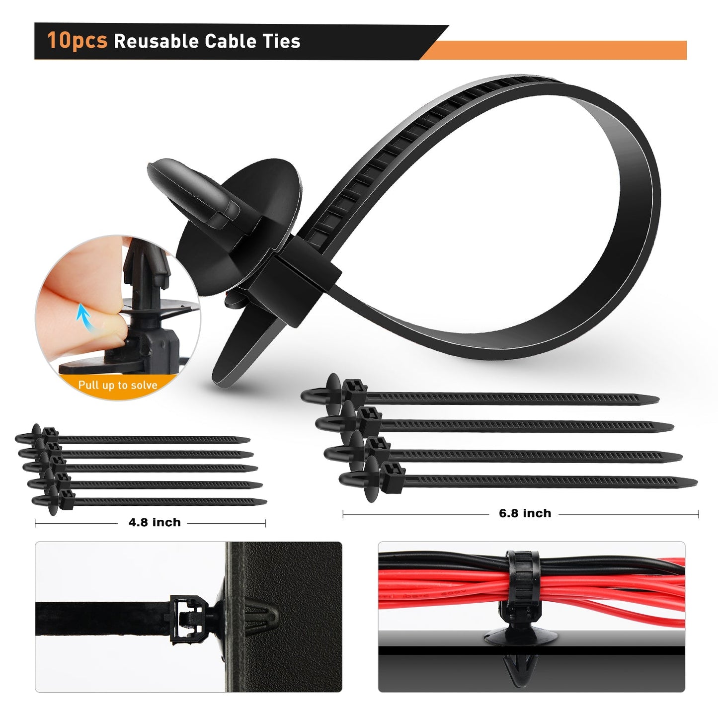 Waywe 680 Pcs Car Push Retainer Retaining Clips For Toyota GM Ford Honda Chevy