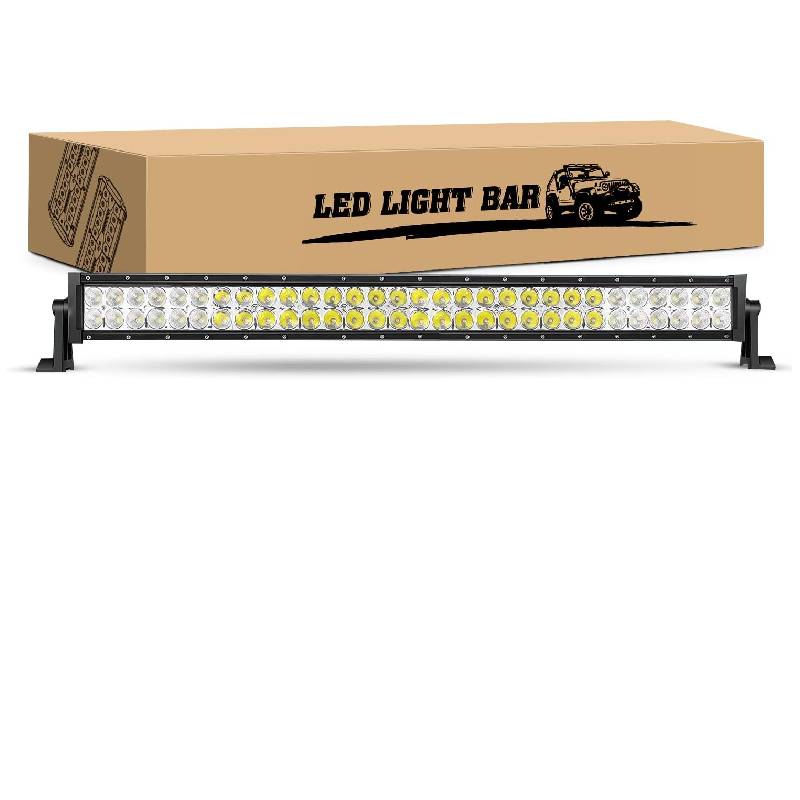 Waywe LED Light Bar 32 Inch 180W Spot Flood Combo Off Road Lights 13200 Lumen Work Light Driving Lamp Waterproof Fog Light for Truck Car Jeep ATV SUV