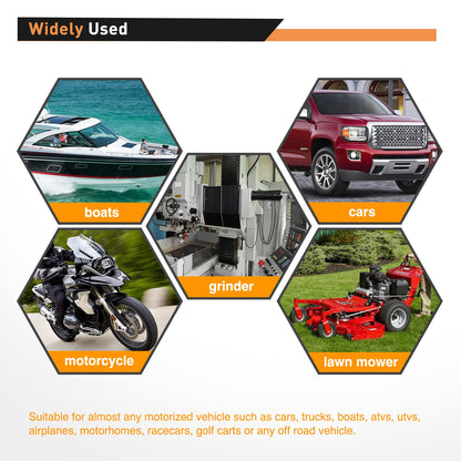 Waywe 5 Pack 6Pin Heavy Duty Rocker Toggle Switch 15A 250V 20A 125V DPDT 6 Pin ON Off ON Switch Metal Bat Waterproof Boot Cap Cover