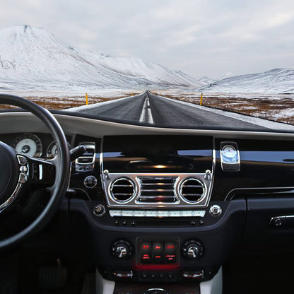 Waywe LED Light Bar Rocker Switch 5Pin Laser On Off Lights 20A 12V 10A 24V Switches Red Jumper Wires Set for Jeep Boat Trucks