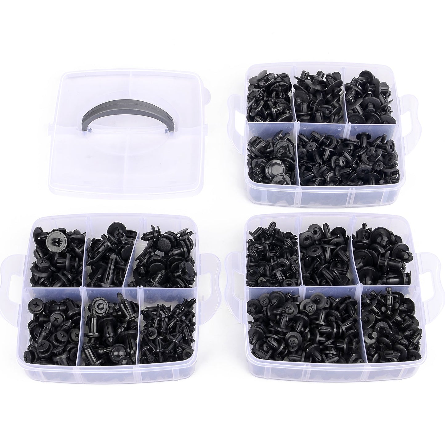 Waywe 635 Pcs Car Push Retainer Retaining Clips For Toyota GM Ford Honda Acura Chrysler